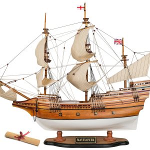 Mayflower Wooden Model Ship Sailboat